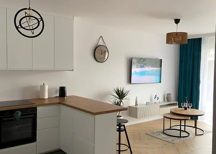 公寓 Blisko Morza Z Ogrodem