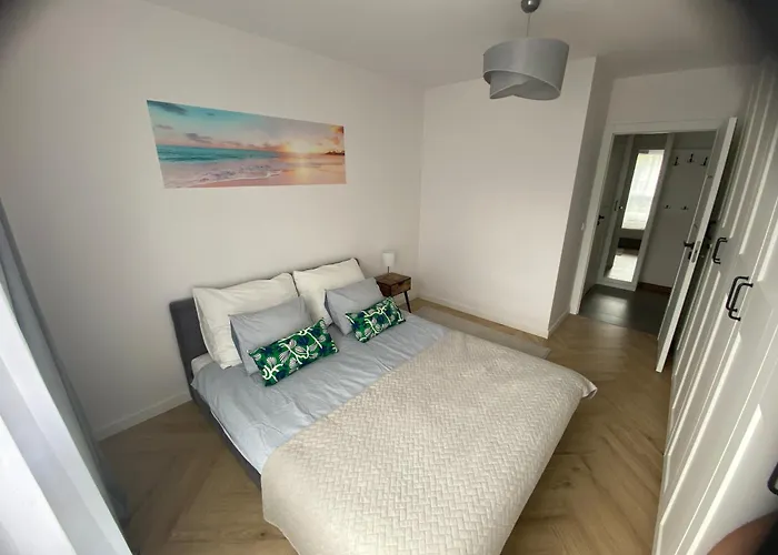 Blisko Morza Z Ogrodem 公寓 格但斯克